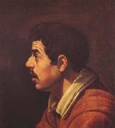 Diego Velazquez Portrait de Jenne homme de profil (df02) Spain oil painting artist